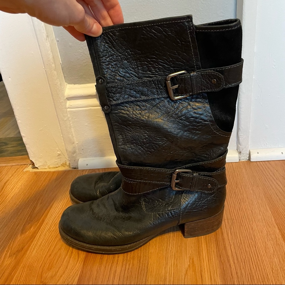 Clark’s mid calf boots